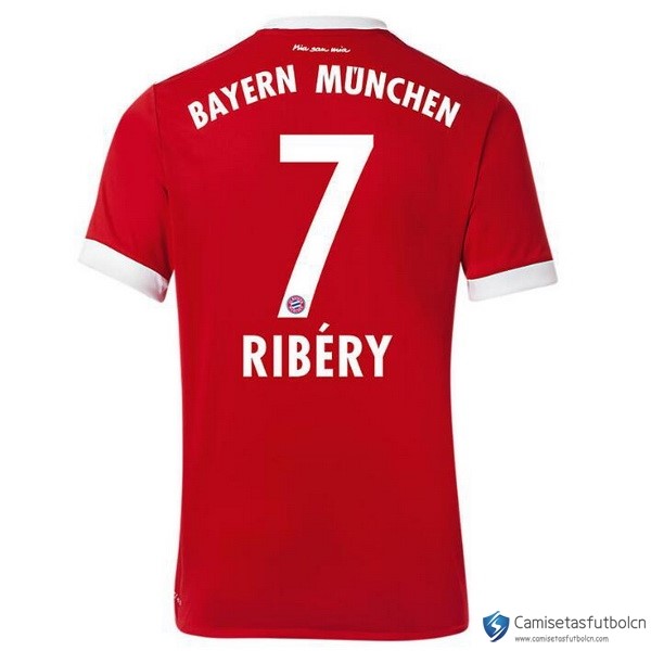 Camiseta Bayern Munich Primera equipo Ribery 2017-18
